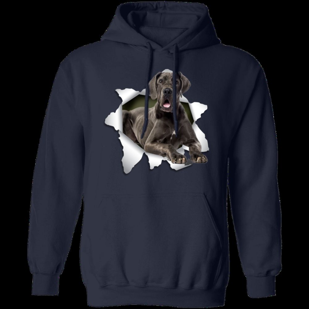 GREAT DANE 3D Pullover Hoodie - Unisex Digital Print Hoodie