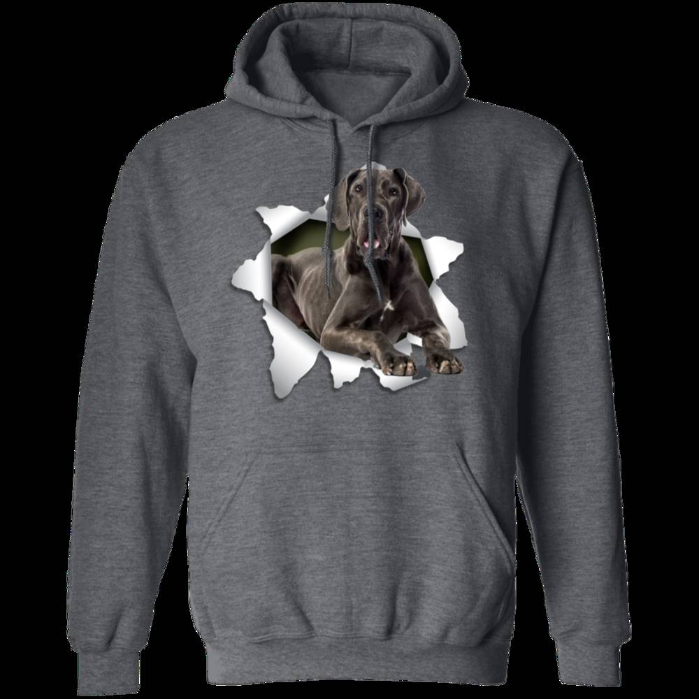 GREAT DANE 3D Pullover Hoodie - Unisex Digital Print Hoodie