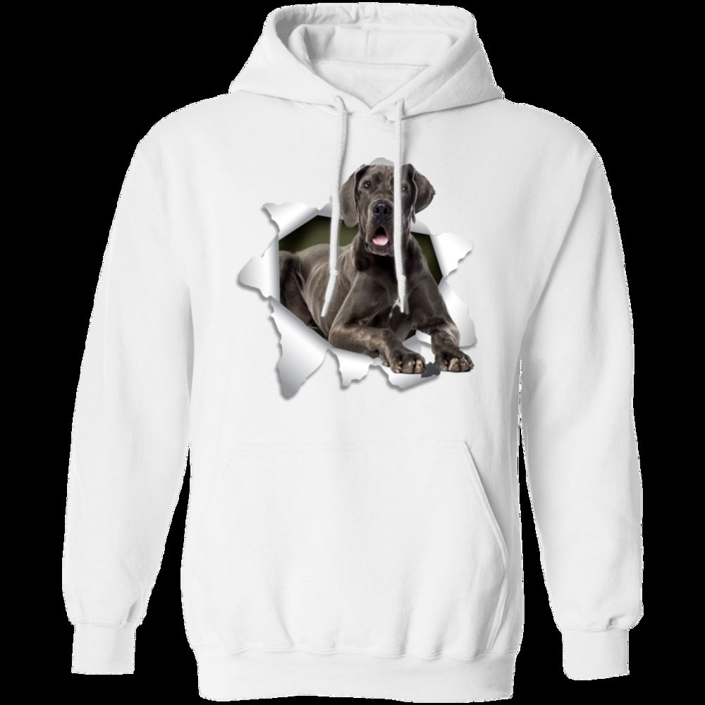 GREAT DANE 3D Pullover Hoodie - Unisex Digital Print Hoodie