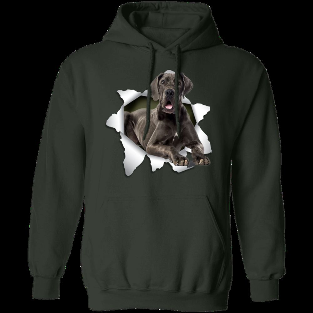 GREAT DANE 3D Pullover Hoodie - Unisex Digital Print Hoodie