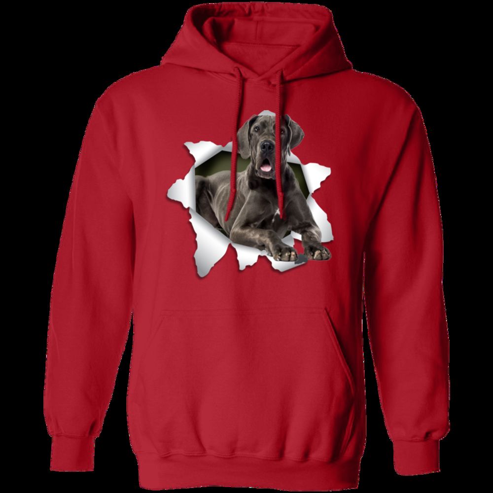 GREAT DANE 3D Pullover Hoodie - Unisex Digital Print Hoodie