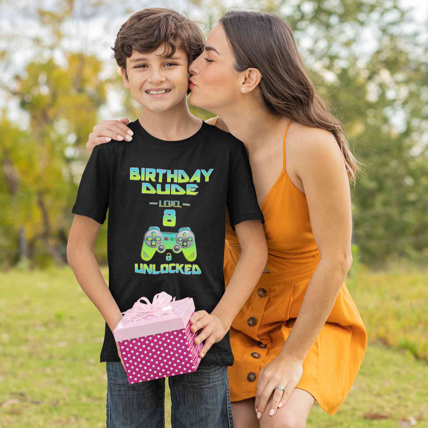 8th Birthday Shirt for Boys - Funny Birthday Gift