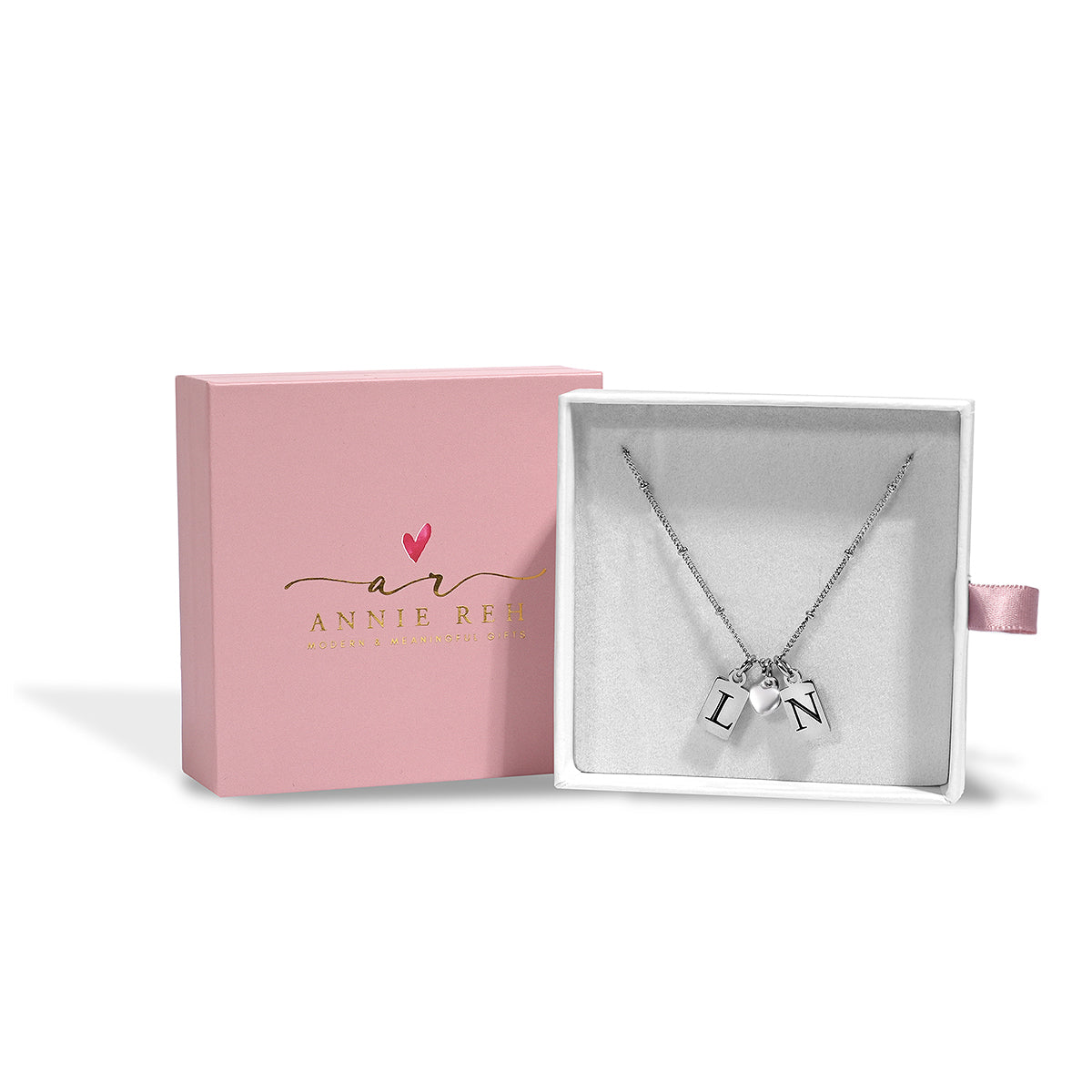Jeffery Initial Necklace - Personalized 18K Gold-Plated Stainless Steel Pendant