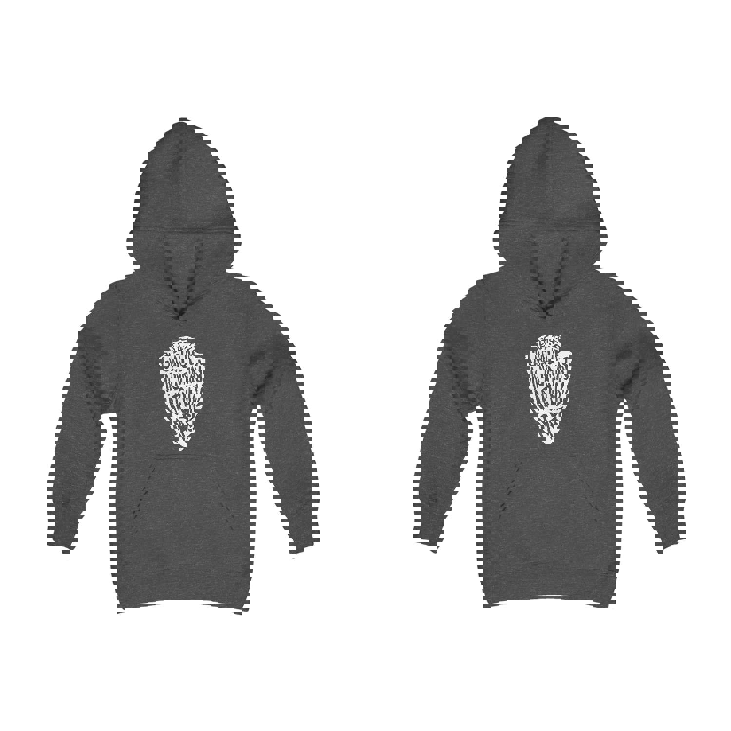 Guadalupe Mountains National Park Kids Hoodie - Arrowhead Chunky Text