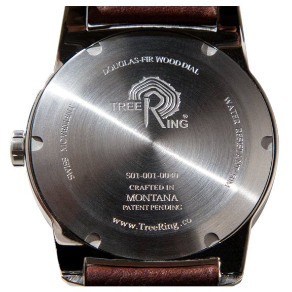 Rivers Through Time Wood Gift Watch - Engraved State & Rivers, Collector's Piece, Anniversary Gift