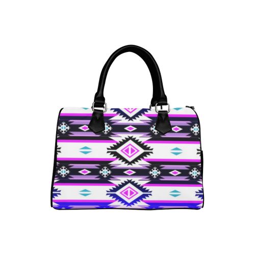 Adobe Dance Boston Handbag - Stylish Canvas & PU Leather Tote for Women