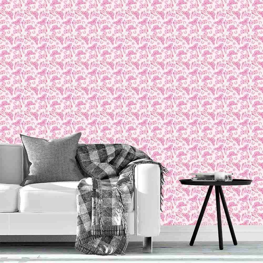 Baby Pink Cowgirl Boots and Hats
