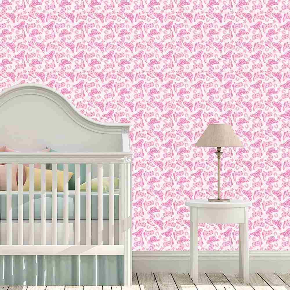 Baby Pink Cowgirl Boots and Hats
