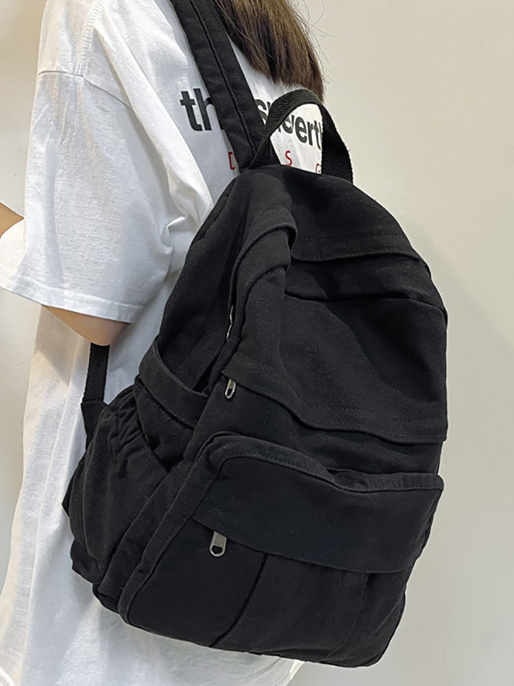 Minimalist Large Capacity Nylon Backpack