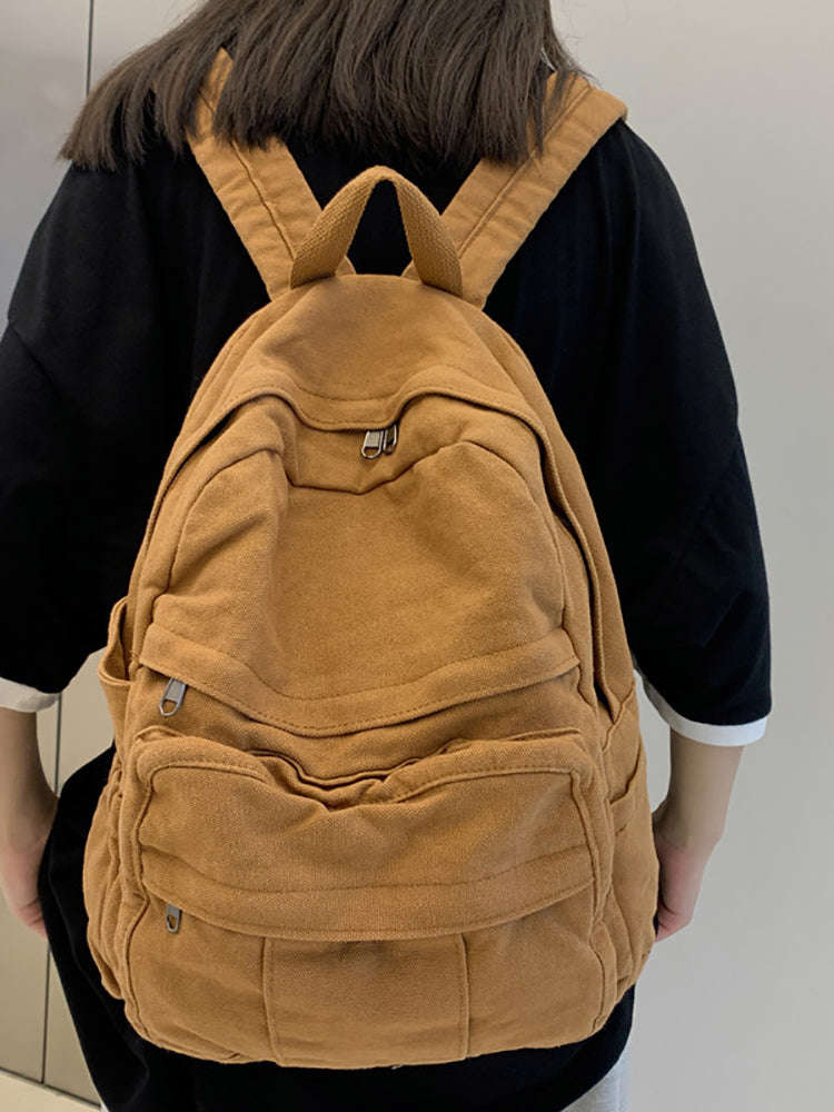 Minimalist Large Capacity Nylon Backpack
