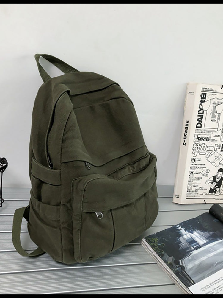 Minimalist Large Capacity Nylon Backpack