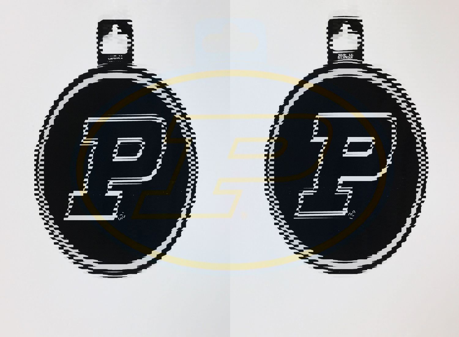 Purdue Boilermakers Oval Decal Full Color Sticker - 3.75 x 5.75 Inches - Officially Licensed