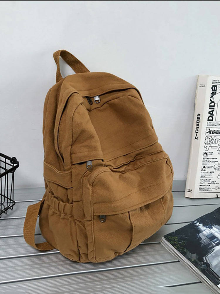 Minimalist Large Capacity Nylon Backpack