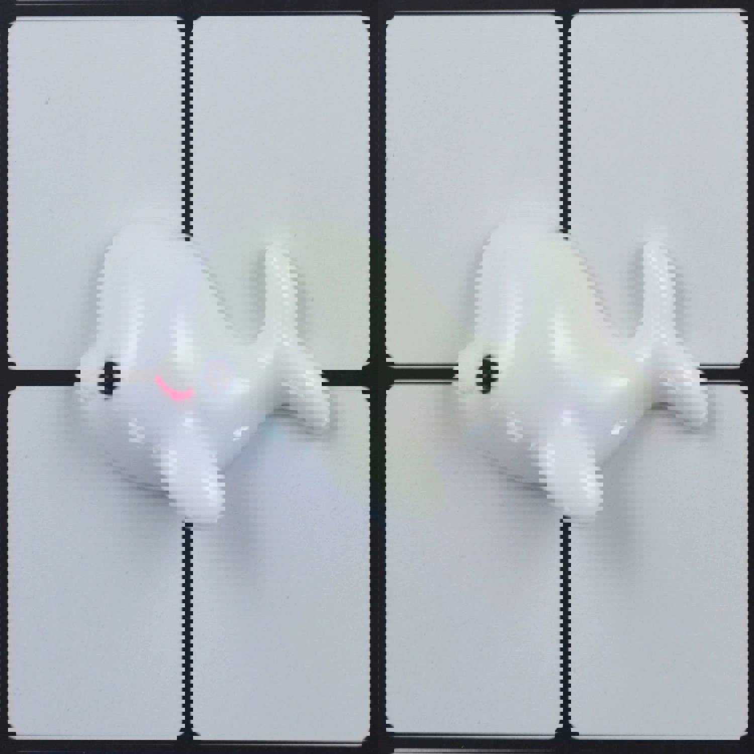 DIY Resin White Dolphin Cell Phone Accessories and Beauty DIY Material