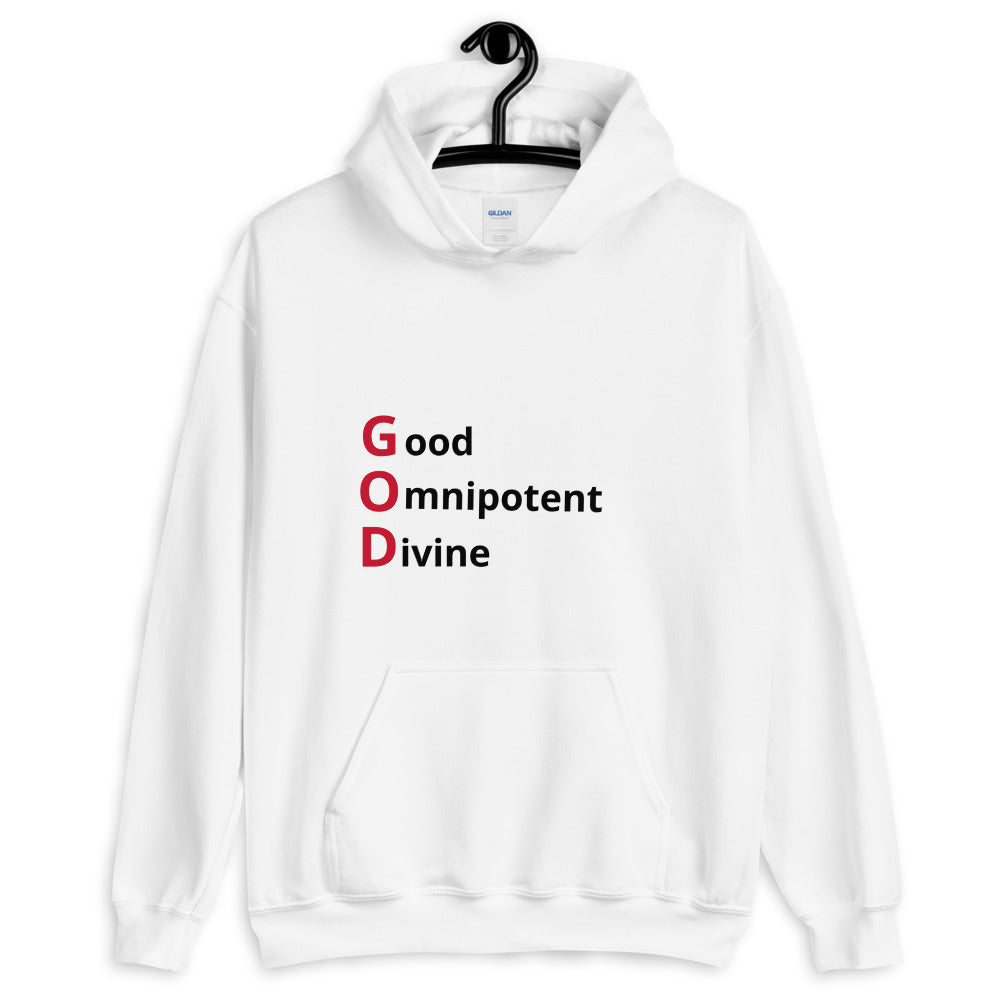 Faith Based Christian Unisex Hooded Sweatshirt for Men and Women