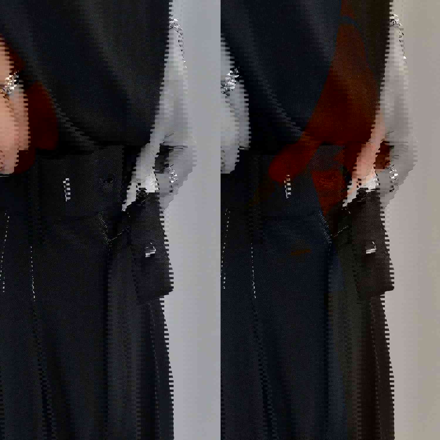 Lady Fashion Casual Straight Long Trousers