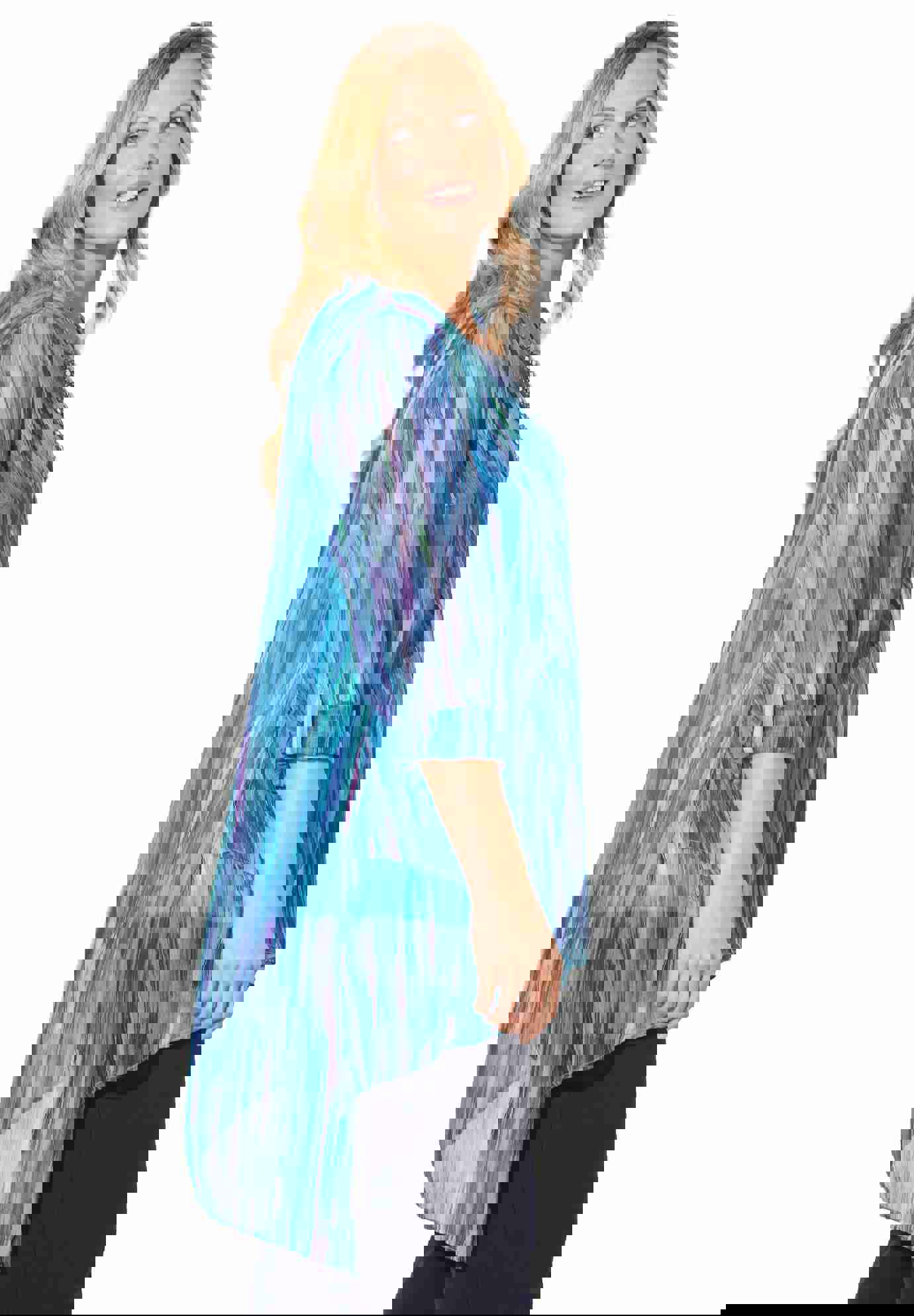 Beaded Beauty Asymmetrical Tunic