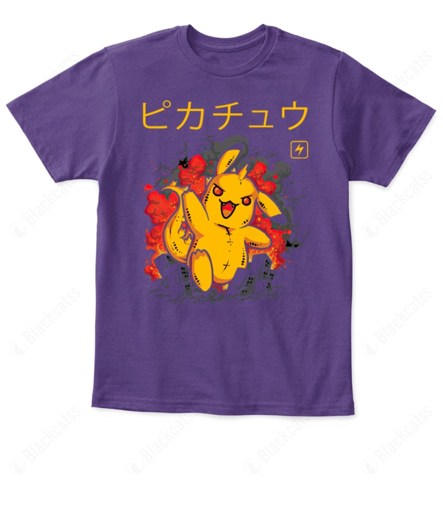 PKM Pikaiju Kid Custom Graphic Cotton T-Shirt