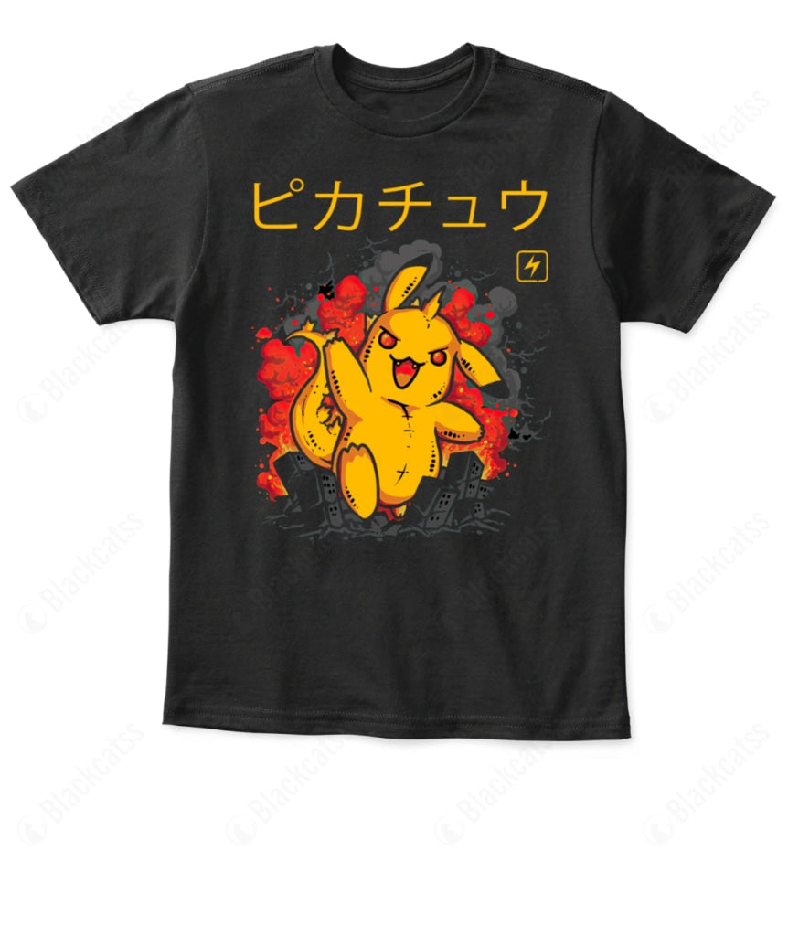 PKM Pikaiju Kid Custom Graphic Cotton T-Shirt