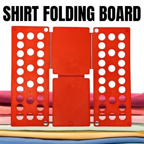 Fast Fold Laundry Board for Kids Clothing - Durable PP Material, Space-Saving Design