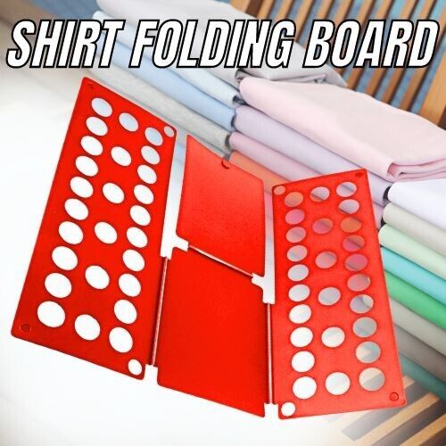 Fast Fold Laundry Board for Kids Clothing - Durable PP Material, Space-Saving Design