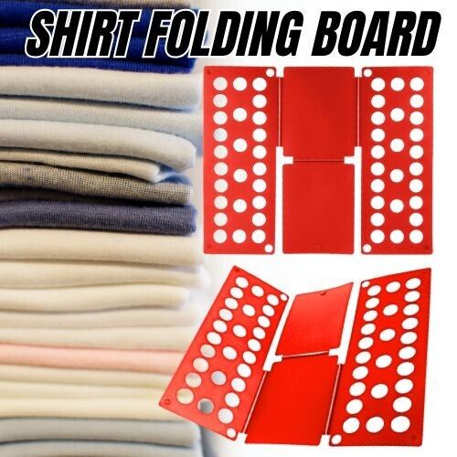 Fast Fold Laundry Board for Kids Clothing - Durable PP Material, Space-Saving Design