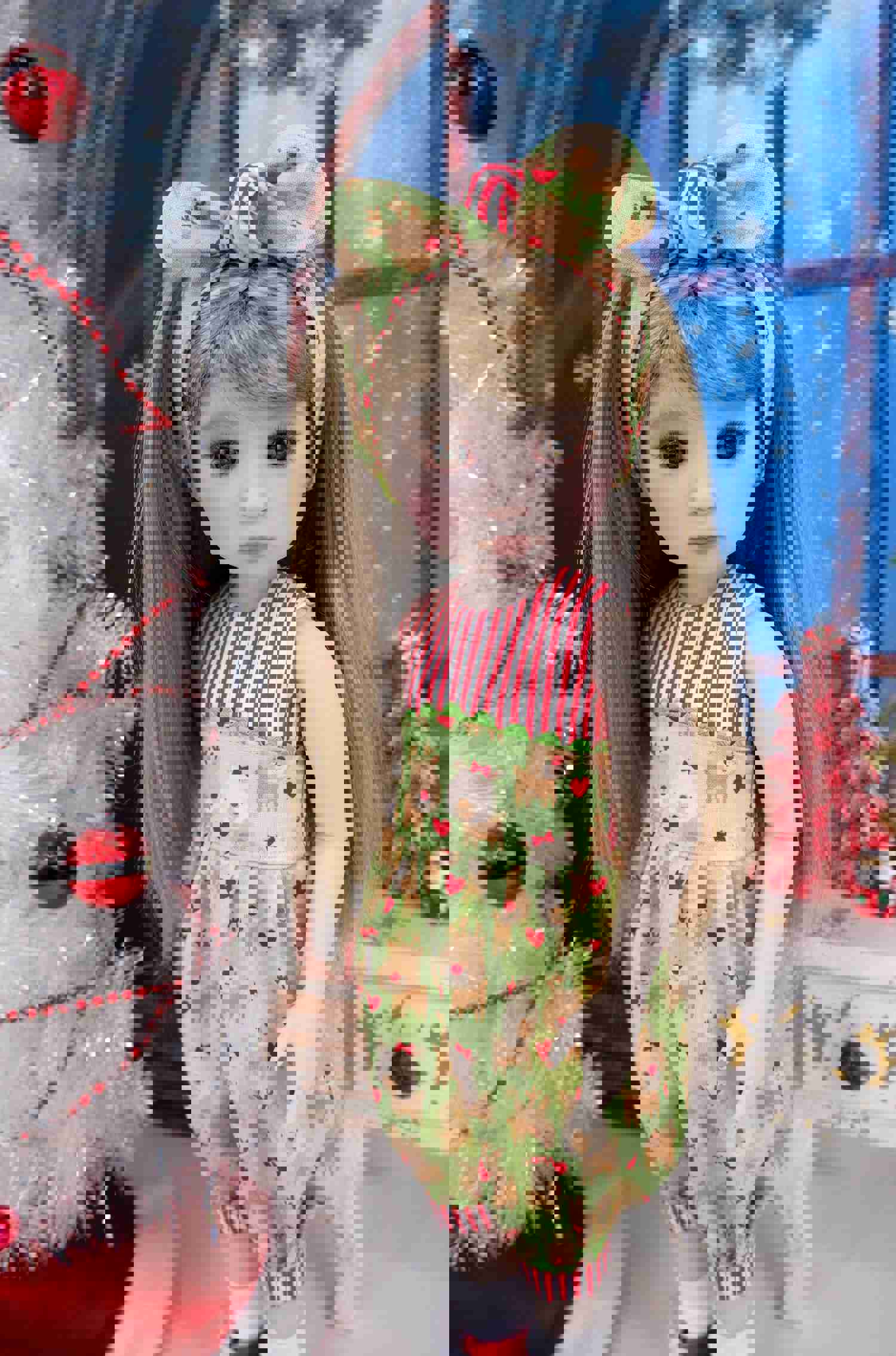 Rudolph + Clarice Romper with Boots for Ruby Red Fashion Friends Doll