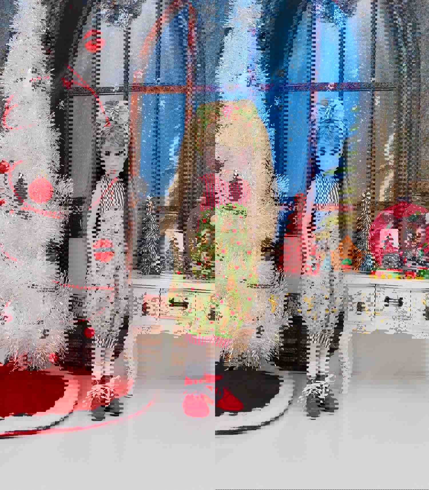 Rudolph + Clarice Romper with Boots for Ruby Red Fashion Friends Doll