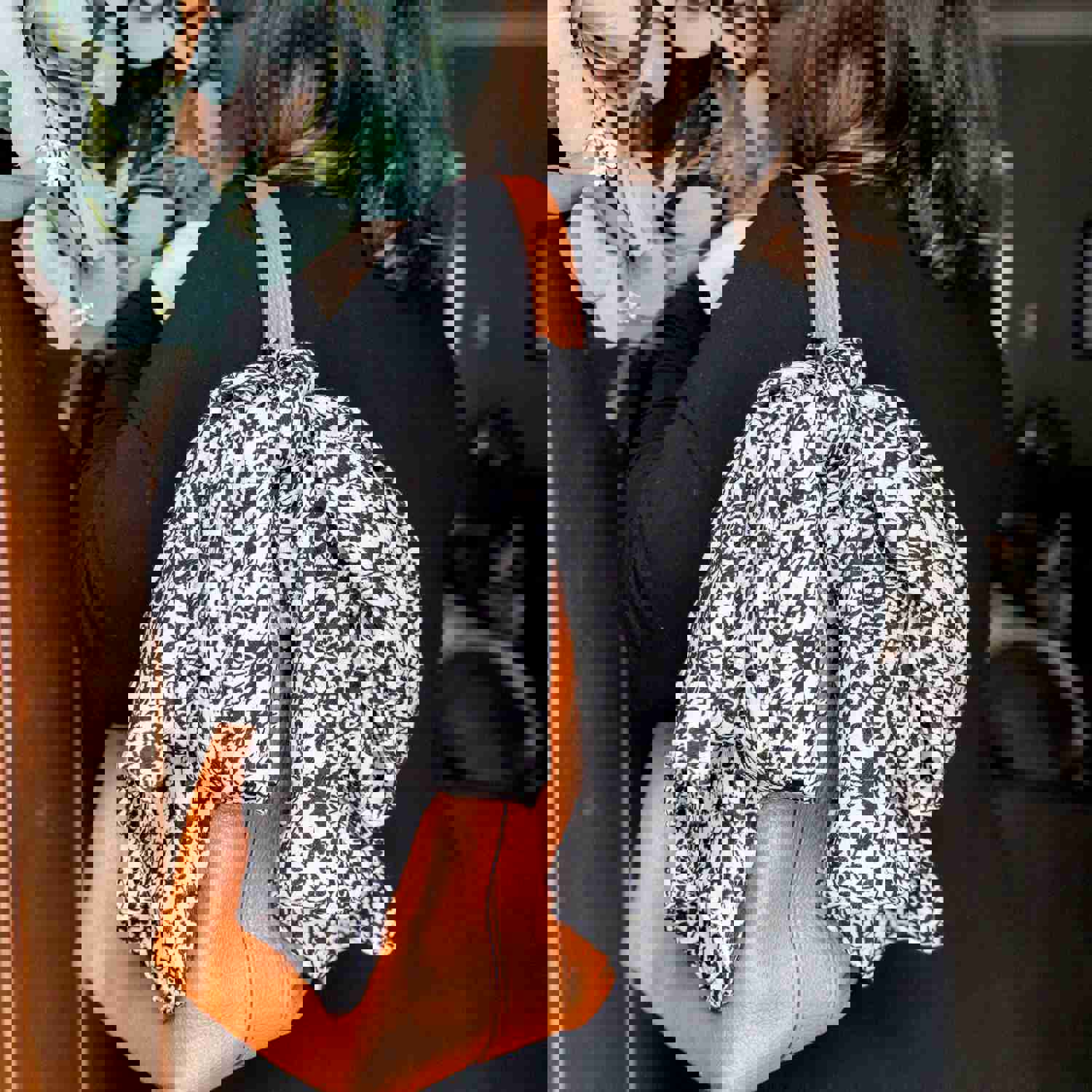 Kitchen Witch Wool Scarf - Luxuriously Soft & Lightweight