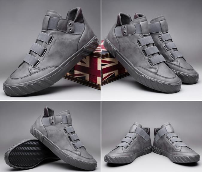 New Men's Korean Trend Leather Loafers - Comfortable & Breathable Casual Shoes