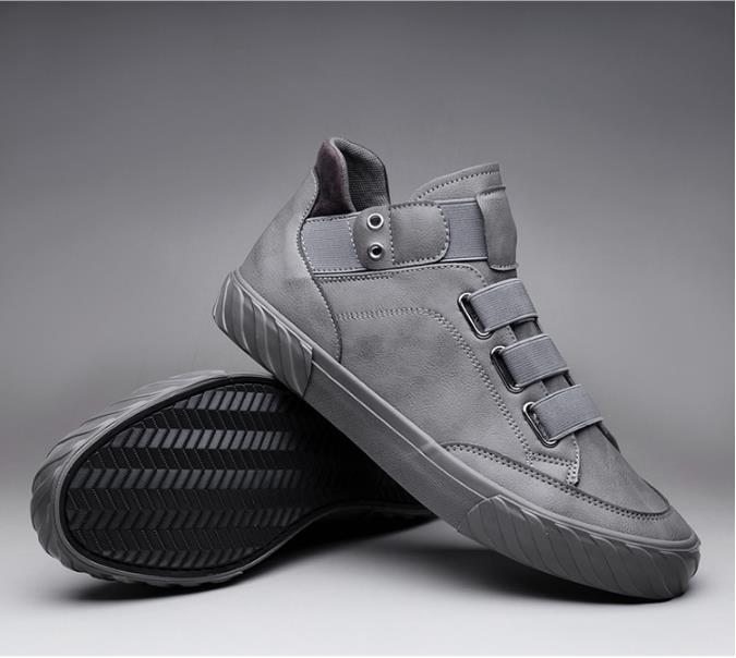 New Men's Korean Trend Leather Loafers - Comfortable & Breathable Casual Shoes