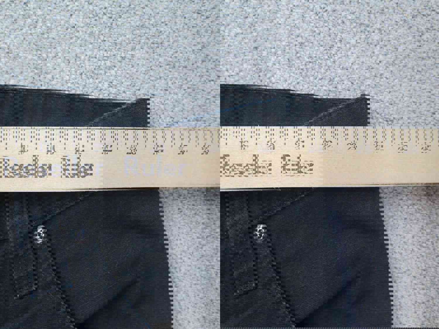 Wrangler Men's High Rise Cargo Shorts - Black, Size 50, 100% Cotton