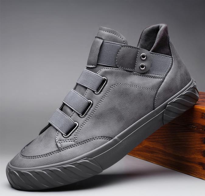 New Men's Korean Trend Leather Loafers - Comfortable & Breathable Casual Shoes