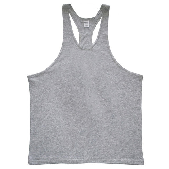 Men's Cotton Sleeveless Tank Top for Gym and Summer Workouts