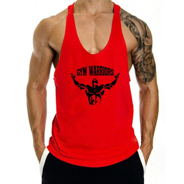 Men's Cotton Sleeveless Tank Top for Gym and Summer Workouts