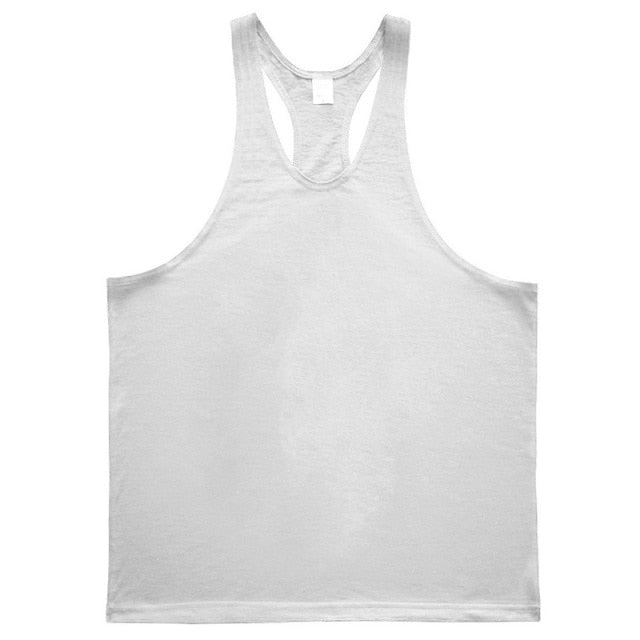 Men's Cotton Sleeveless Tank Top for Gym and Summer Workouts