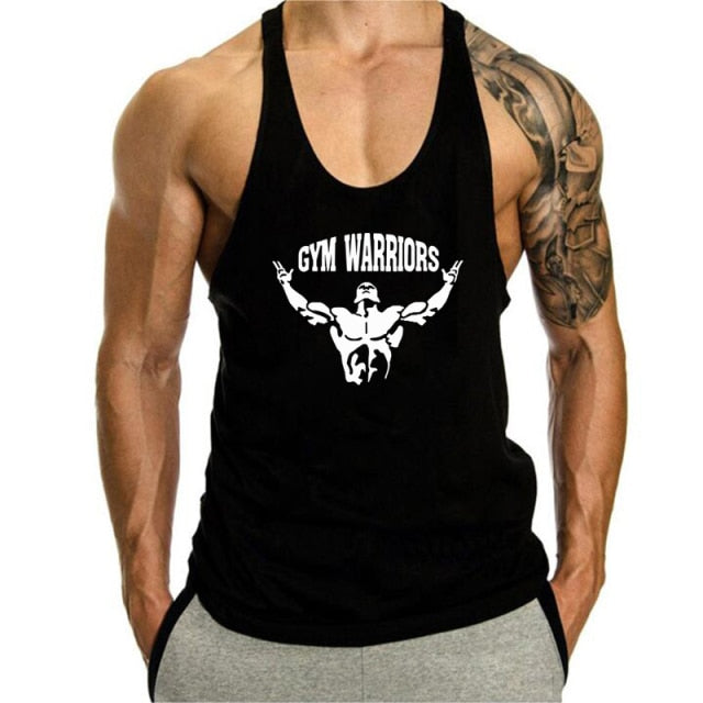 Men's Cotton Sleeveless Tank Top for Gym and Summer Workouts