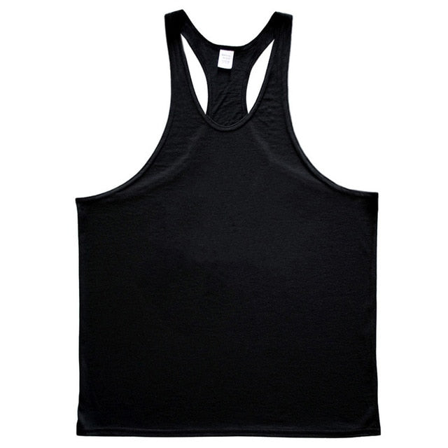 Men's Cotton Sleeveless Tank Top for Gym and Summer Workouts