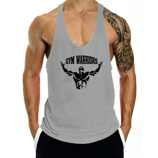 Men's Cotton Sleeveless Tank Top for Gym and Summer Workouts