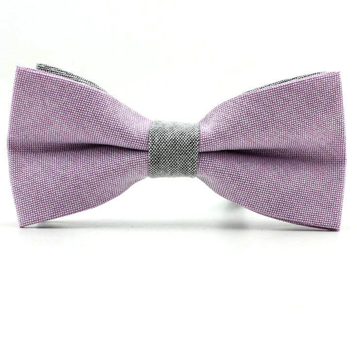 Men's Cotton Bow Tie - Stylish Tuxedo Accessory