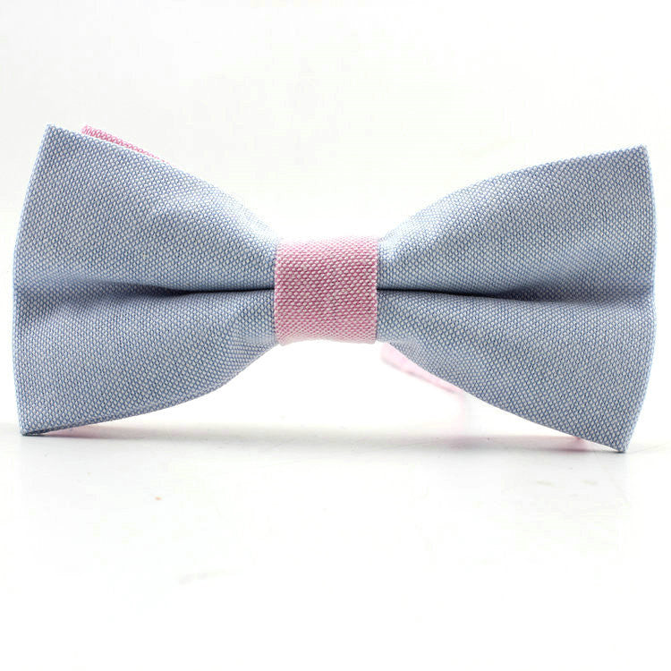 Men's Cotton Bow Tie - Stylish Tuxedo Accessory