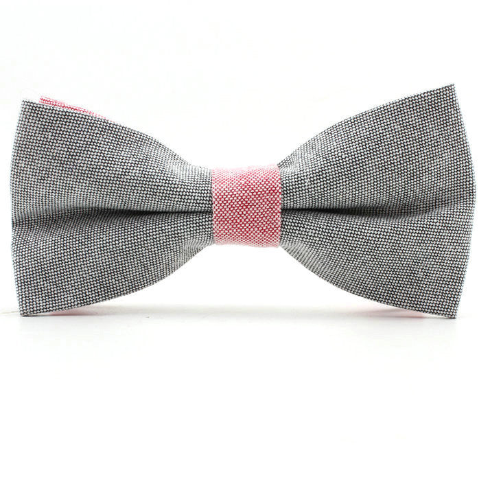 Men's Cotton Bow Tie - Stylish Tuxedo Accessory
