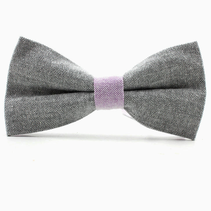 Men's Cotton Bow Tie - Stylish Tuxedo Accessory