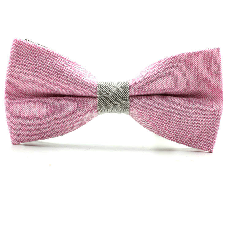 Men's Cotton Bow Tie - Stylish Tuxedo Accessory