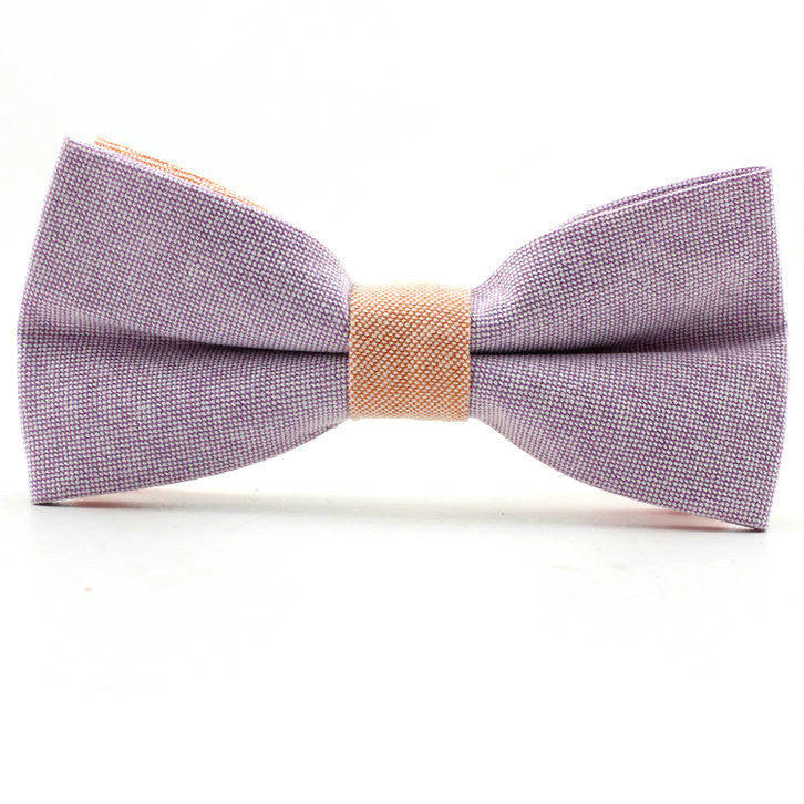 Men's Cotton Bow Tie - Stylish Tuxedo Accessory
