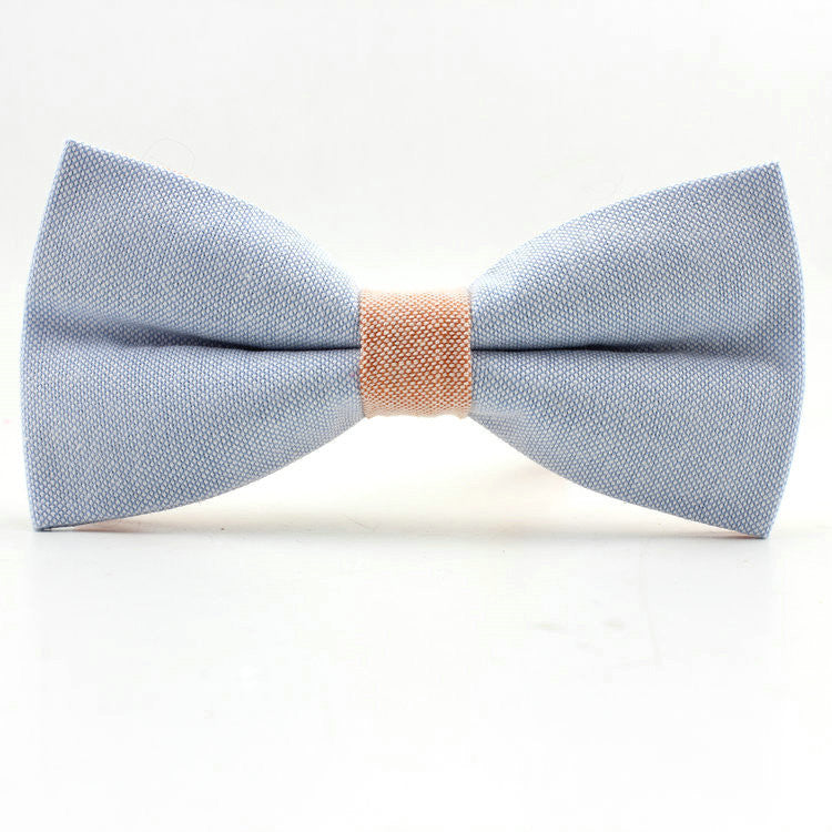Men's Cotton Bow Tie - Stylish Tuxedo Accessory