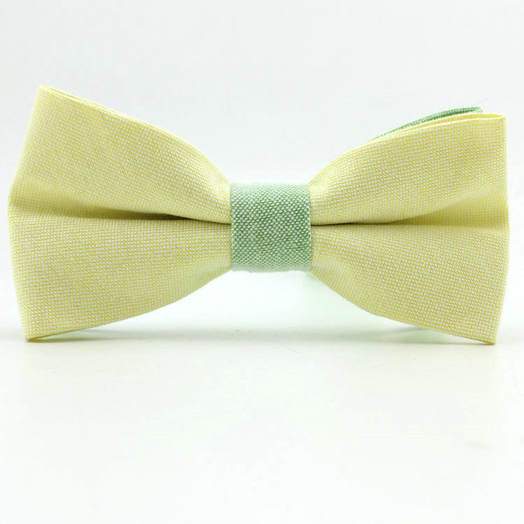 Men's Cotton Bow Tie - Stylish Tuxedo Accessory