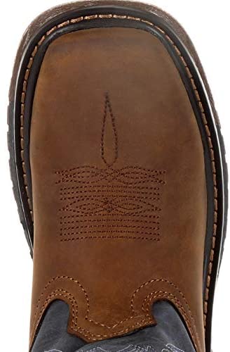 Rocky Big Kids Ride FLX Western Boot - Durable & Comfortable for Outdoor Play