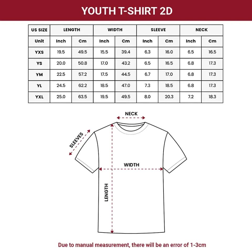 Personalized Custom T-Shirt - Birthday & Back To School Gift For Kids