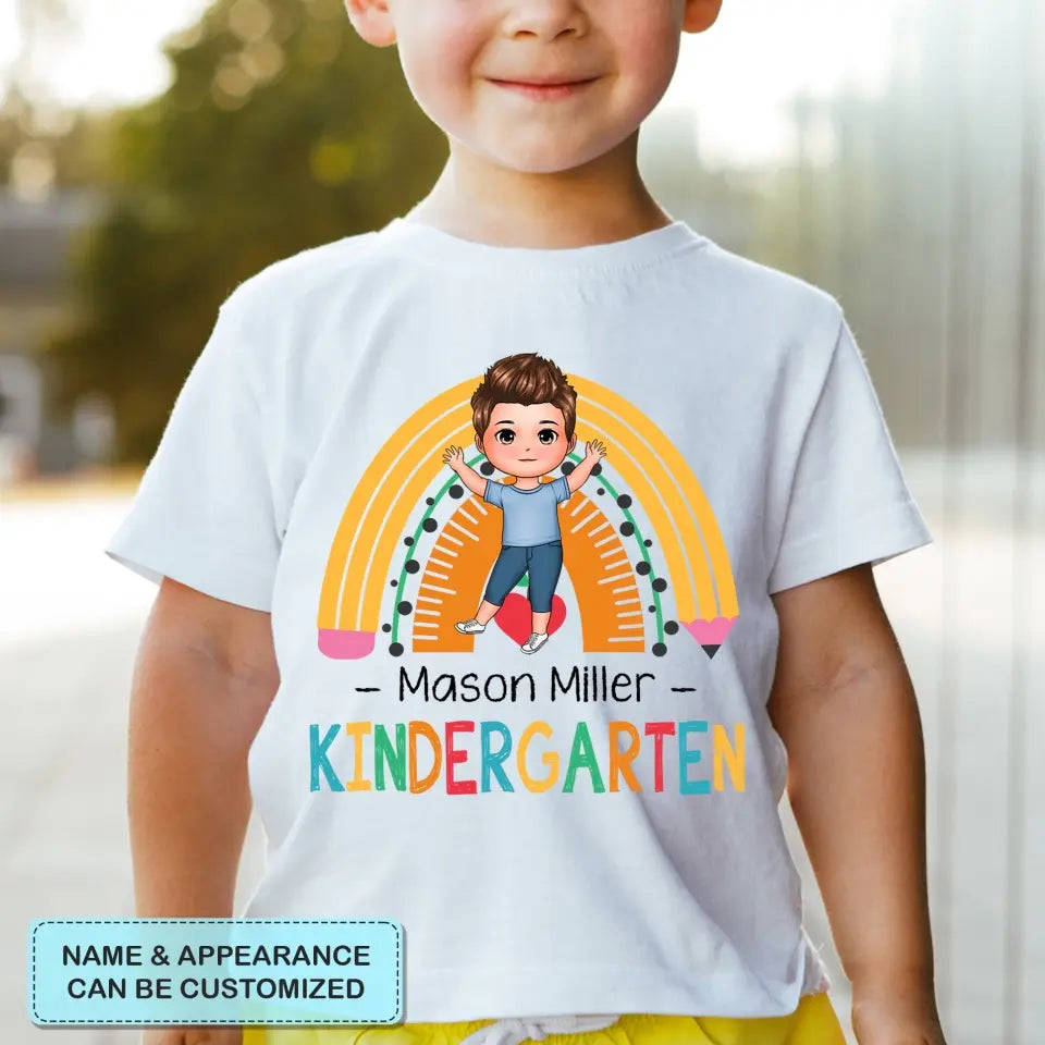 Personalized Custom T-Shirt - Birthday & Back To School Gift For Kids